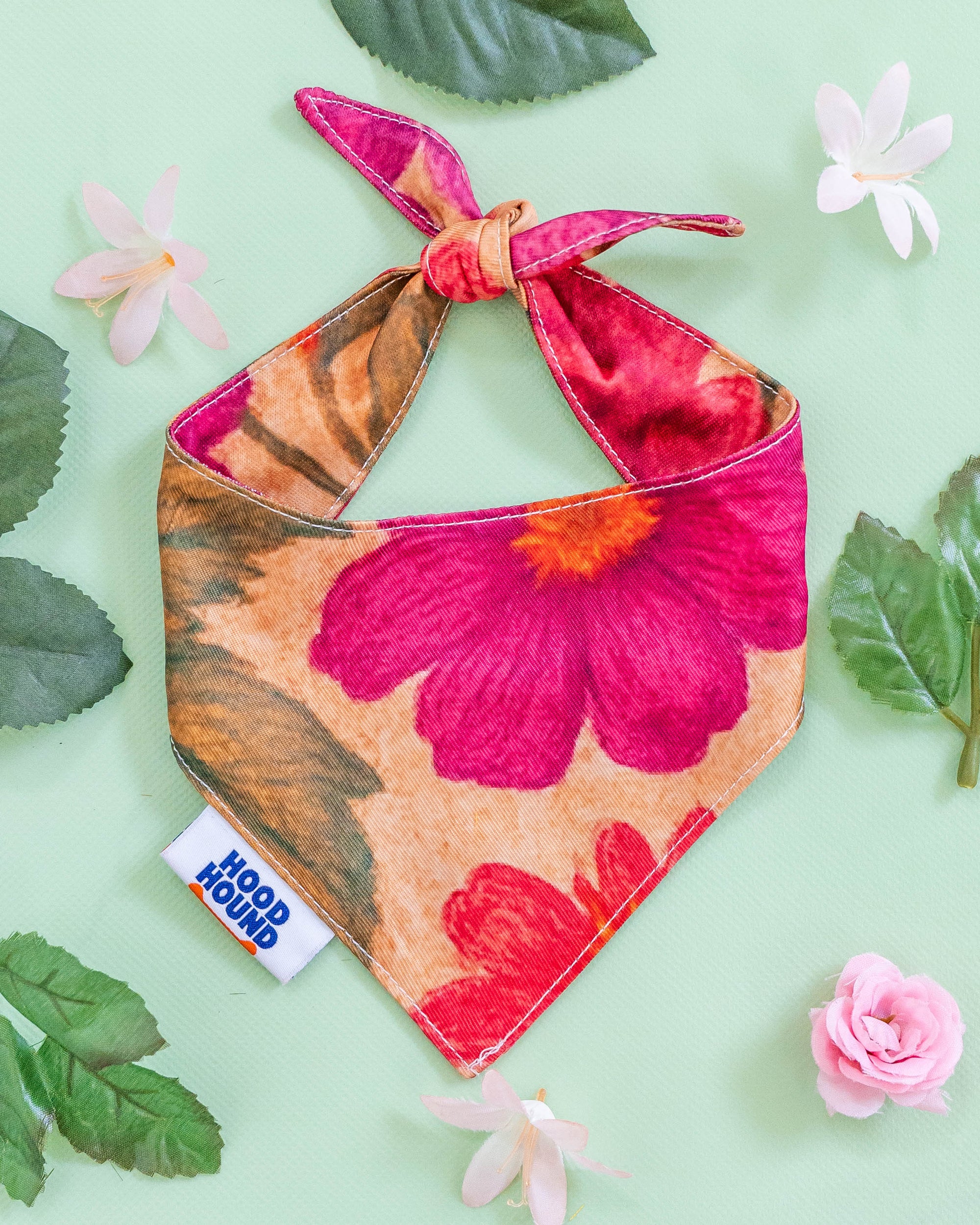 PYT dog bandana from Hood Hound, stylish accessory for small and large dogs